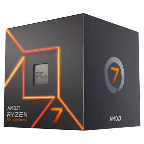AMD Ryzen 7 7700 3.80GHz 8 Çekirdek 40MB Önbellek Soket AM5 İşlemci