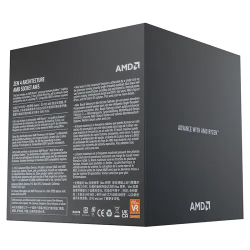 AMD Ryzen 7 7700 3.80GHz 8 Çekirdek 40MB Önbellek Soket AM5 İşlemci