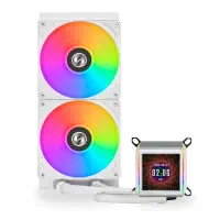 Lian Li Galahad II LCD 280mm Beyaz İşlemci Sıvı Soğutucu (G89.GA2ALCD28W.00)