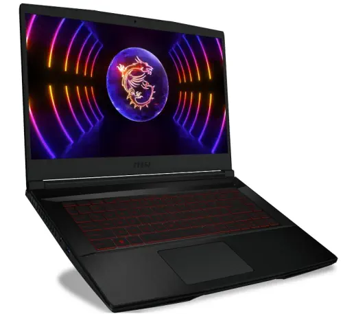 MSI Thin GF63 12UC-877XTR i5-12450H 16GB DDR4 RTX3050 GDDR6 4GB 512GB SSD 15.6'' FHD 144Hz FreeDOS  Gaming Notebook 