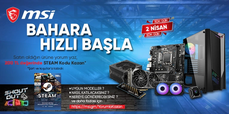 MSI Bahar Kampanyası 