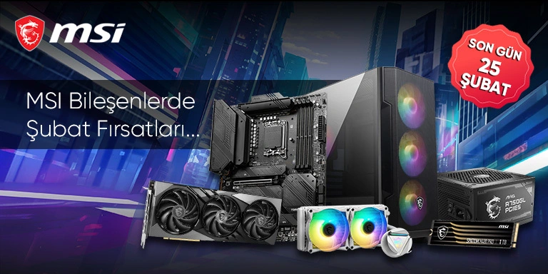 MSI Şubat Fırsatları