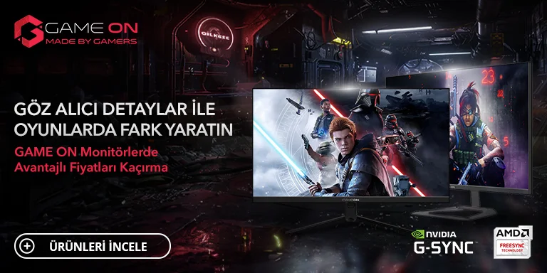 Gameon Monitörlerde Avantajlı Fiyatlar