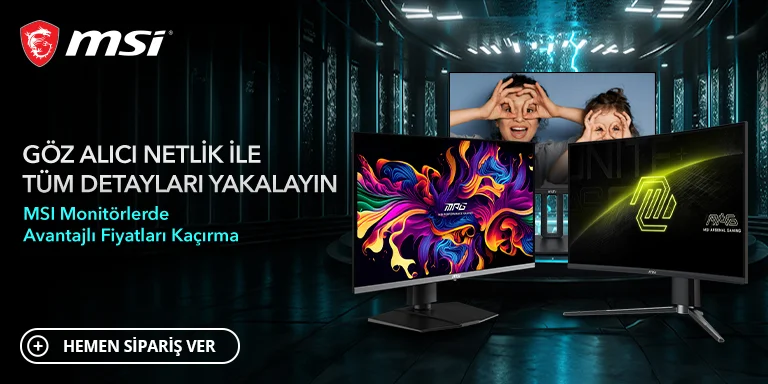 MSI Monitörler İle Oyunda Üstünlük