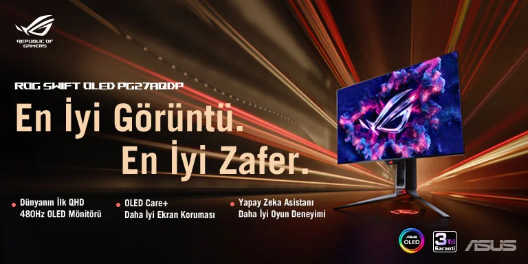 Dünyanın En Hızlı Oled Monitörü Asus Rog Swift Oled