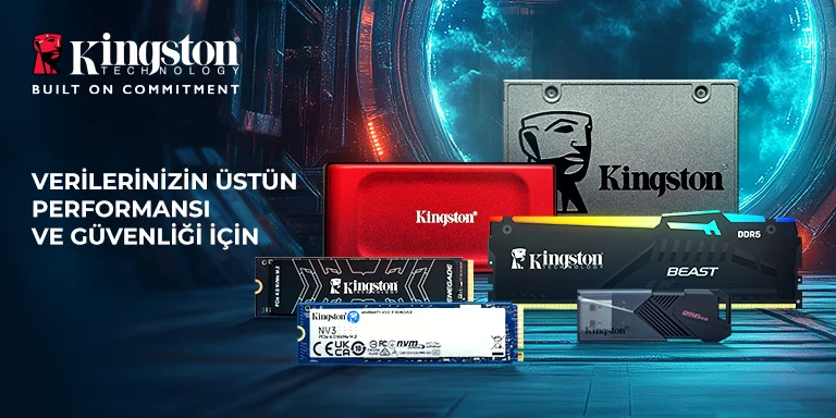 Verilernizin Üstün Performansı ve Güvenliği İçin Kingston