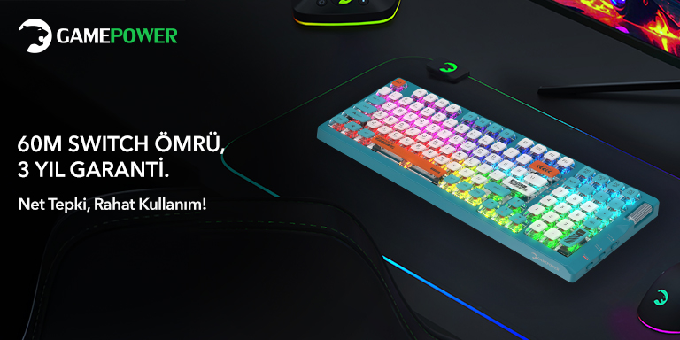 Gamepower Klavyeni Seç!