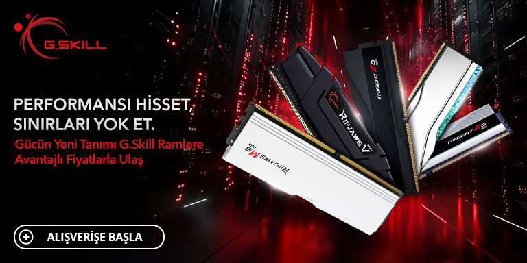 Gskill Ram İle Performansı Hisset