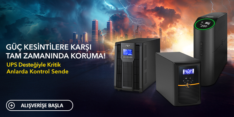 UPS İle Güç Kesintilerine Karşı Tam Koruma