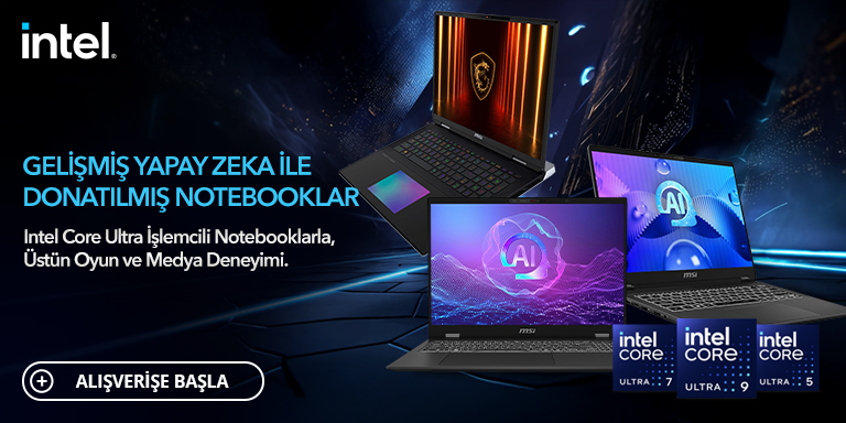 Intel Core Ultra İşlemcili Efsane Notebooklar