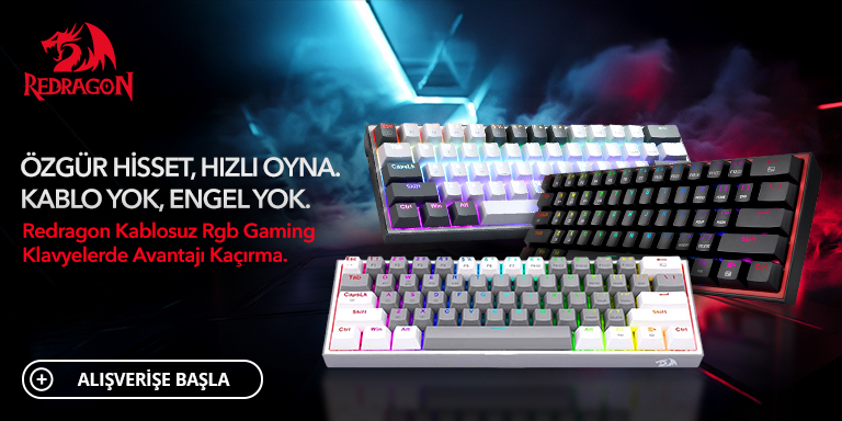 Redragon K616 Fizz Pro RGB Klavye