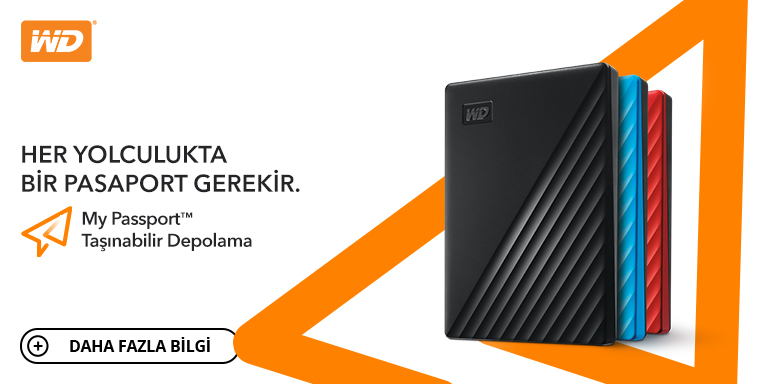 WD My Passport Taşınabilir Depolama