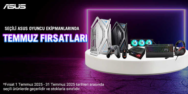 Seçili Asus Oyuncu Ekipmanlarında Temmuz Fırsatları