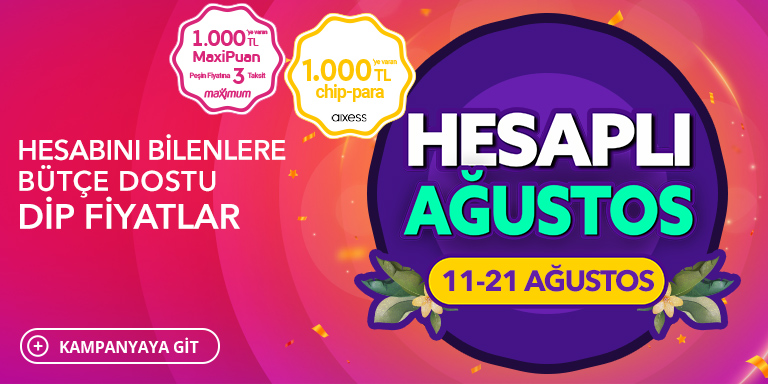 2025 Hesaplı Ağustos Fırsatlarını Sakın Kaçırma 