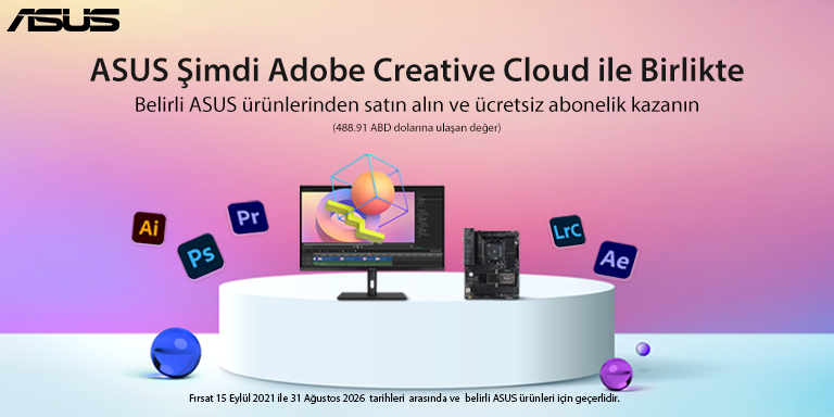 Asus - Adobe Creative Cloud Kampanyası