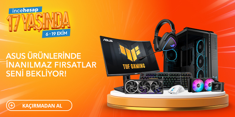 Asus’ta 17. Yıla Özel İndirimler