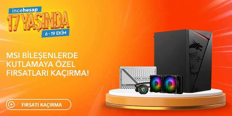 MSI Ürünlerinde 17. Yıl İndirimlerini Kaçırma!