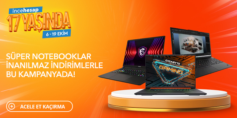 17. Yıl Kampanyası Notebooklar