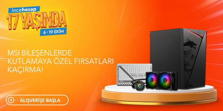 MSI Bilgisayar Bileşenlerinde 17.Yıl İndirimleri