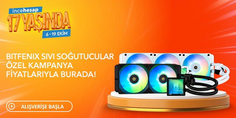 Bitfenix Sıvı Soğutucularda 17.Yıl İndirimleri