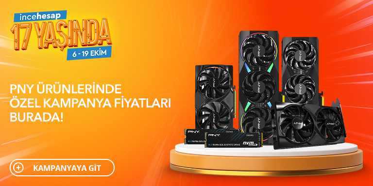 PNY Ürünlerinde 17. Yıl İndirimleri