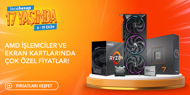 AMD İşlemcilerde 17.Yıl İndirimleri