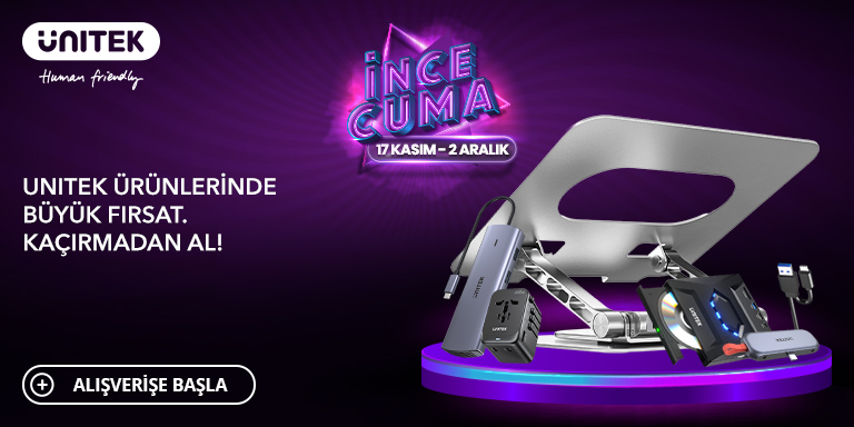 Unitek Ürünlerinde İnce Cuma İndirimleri