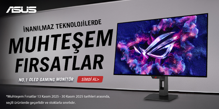 ASUS OLED Gaming Monitörlerde Kasım Fırsatları