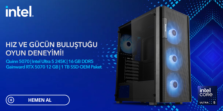 Gücünü Intel Core İşlemcilerden Alan Sistemler
