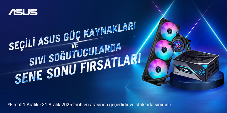 Asus Güç Kaynakları ve Sıvı Soğutucu Kampanyası
