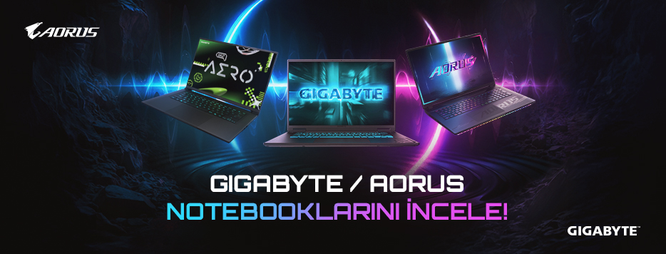 Gigabyte Aorus Notebooklarını İncele