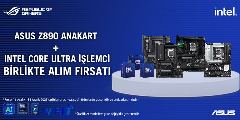 Asus Z890 Anakart Kampanyası