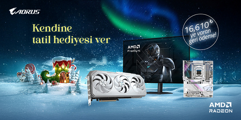 Aorus Q4 Cashback Kampanyası