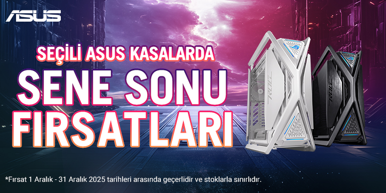 Seçili Asus Kasalarda Sene Sonu Fırsatları