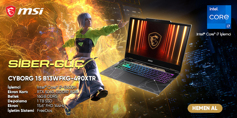 MSI ile Sİber Gücü Keşfet!