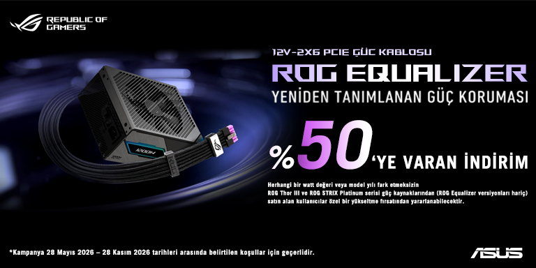 ASUS ROG Thor III ve ROG STRIX Platinum Güç Kaynaklarına Özel Yükseltme Fırsatı