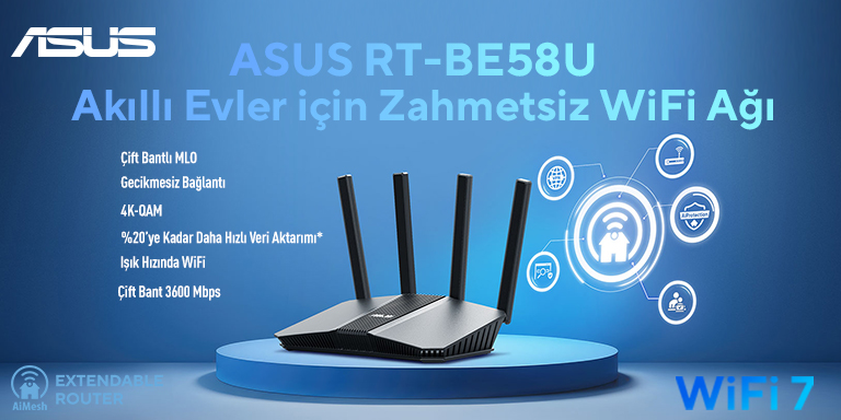 ASUS RT -BE58U WİFİ