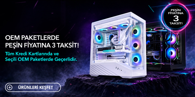 Peşin Fiyatına 3 Taksit!