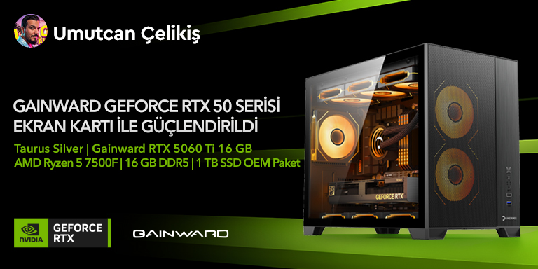nvidia umutcan çelikiş oem paket