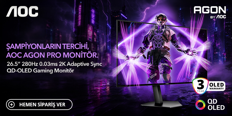 AOC AGON PRO MONİTÖR