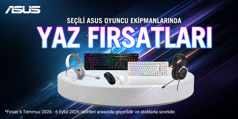 ASUS ile Yaz Fırsatları Başladı!