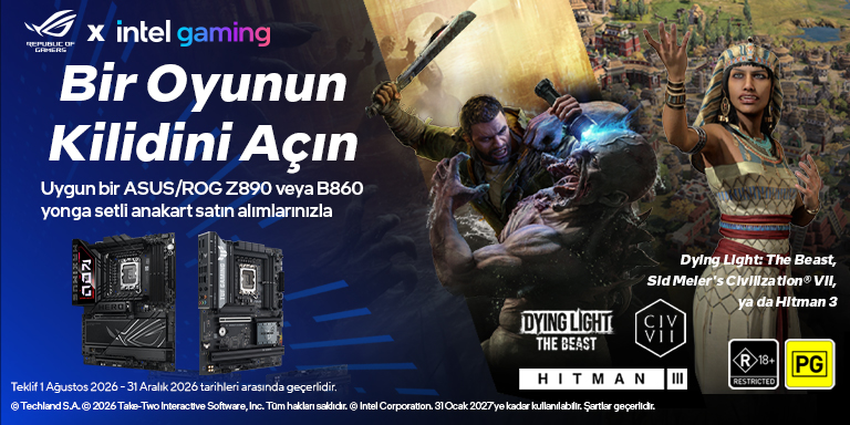 ASUS & Intel ile Bir Oyunun Kilidini Açın!