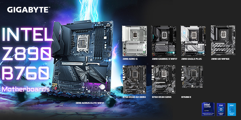 Gigabyte ıntel ankartlar