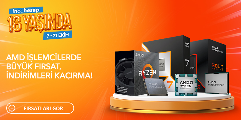 18. Yıl AMD İşlemciler
