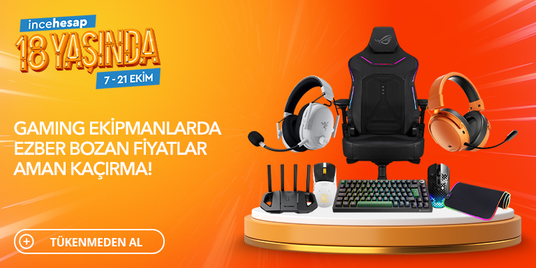 18. Yıl Gaming Ekipmanlar