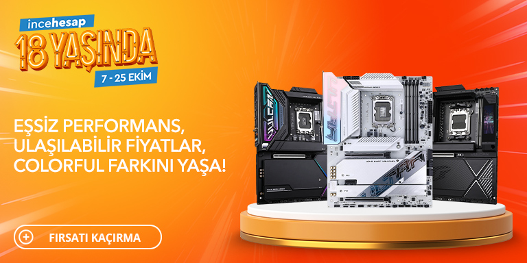 18. Yıl Colorful Ürünleri