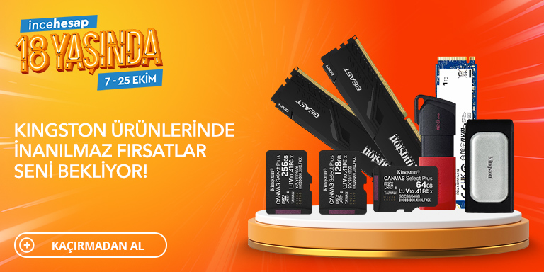 18. Yıl Kingston Ürünleri