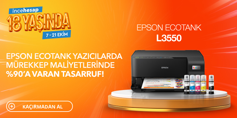 Epson Ürünlerinde 18. Yaş Günü Fırsatlarını Kaçırma!