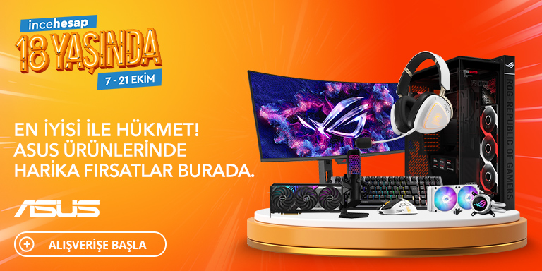 ASUS Ürünlerinde 18. Yaş Günü Fırsatlarını Kaçırma!