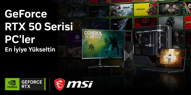 MSI NVIDIA RTX 50 Serisi